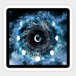 Moonlit Sky Sticker